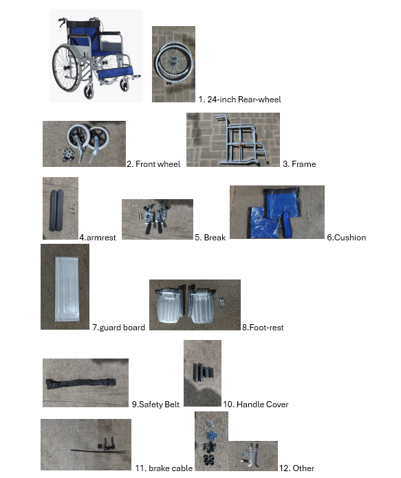 SM WHEELCHAIR NORMAL ADULT 18" 